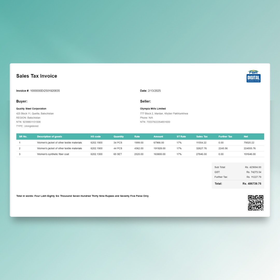 Invoice templates